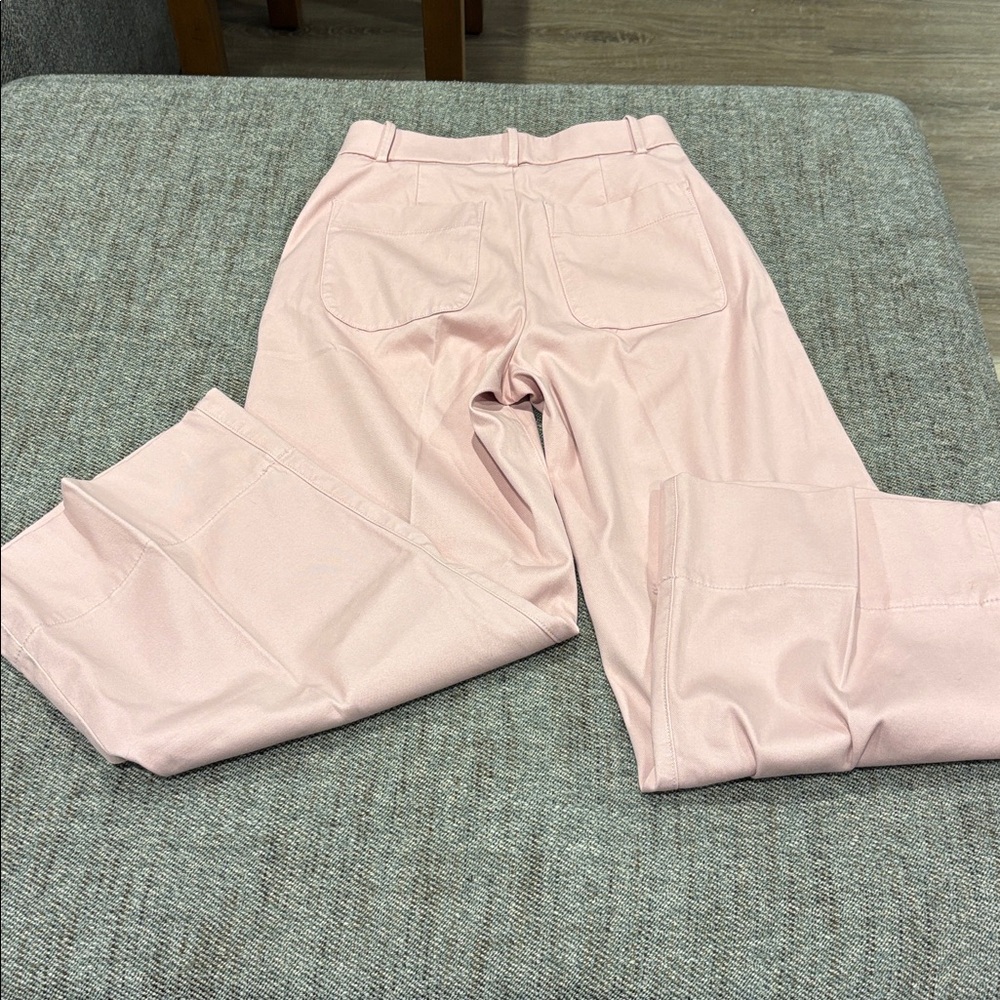 NWT SPANX Blush Stretch Twill wide leg Pants - Picture 9 of 10